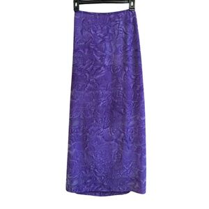 Vintage Boho Purple Women's Skirt